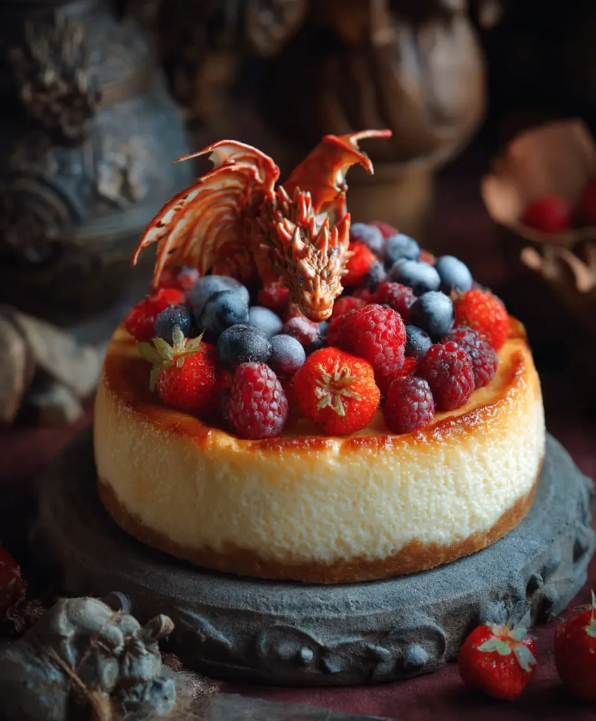 Tarta de Queso con Fruta del Dragón: Ein Köstliches und Exotisches Käsekuchen-Rezept