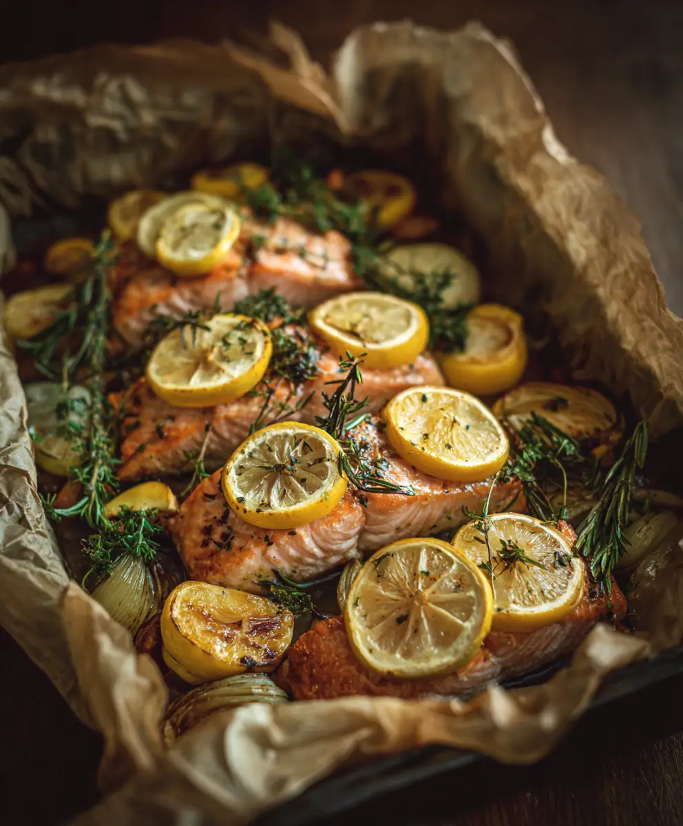 Zitronen Lachs aus dem Ofen: Ein Leichtes und Aromatisches Gericht für Jeden Anlass