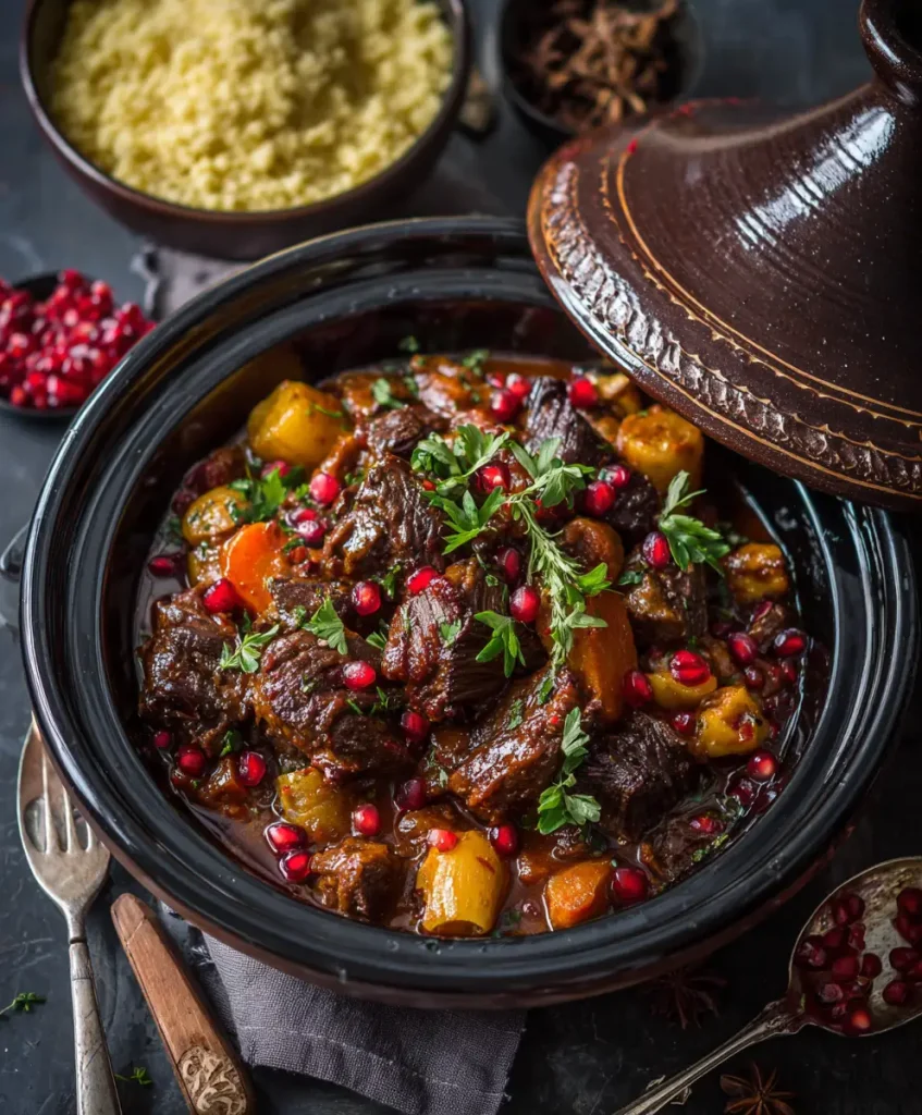 Lamm Tajine aus dem Slow Cooker